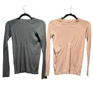 Sweaty Betty Athlete Seamless Long Sleeve Top Bundle Size Small